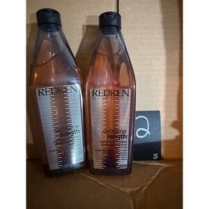 Redken Extreme Length Shampoo with Biotin Set of 2 Damaged Hair care blonde